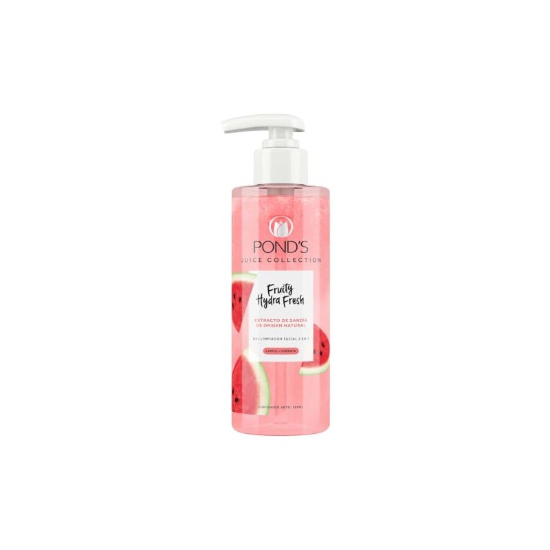 Pond's Cuidado Facial Fruity Hydra Fresh Sandía Limpiador Facial 200