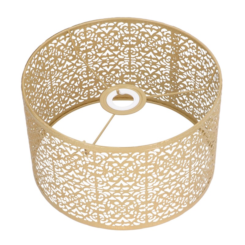 Lamp Shade Hollow Out Metal Lampshade E27 E14 Universal Use
