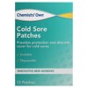 Chemists Own Cold Sore Patches 12