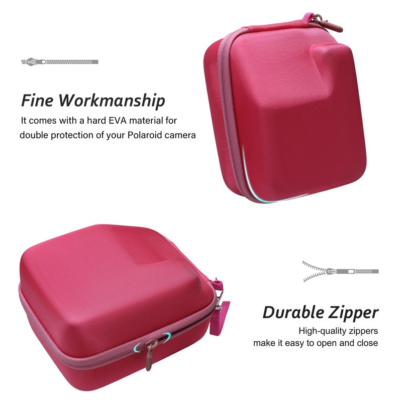 XANAD Polaroid Now Case Instant Camera (Pink)