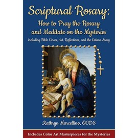 Scriptural Rosary: How to Pray the Rosary and Meditate on the Mysteries including Bible Verses, Art, Reflections, and the Fatima Story