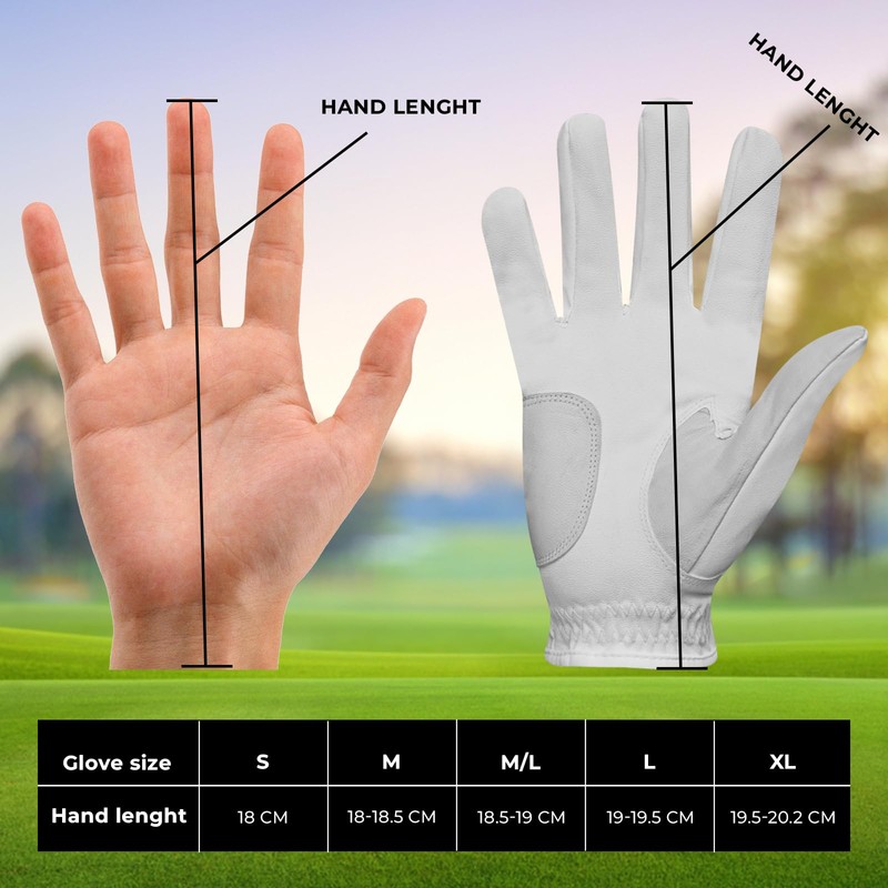 WFX Golf Glove for Golfers, Left Hand Right Premium Quality