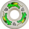 Powell Peralta Nano Rat Dragon Formula 93A Skateboard Wheel, White,