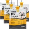 Sewanta Outdoor Disposable Hanging Fly Trap - 4 Traps