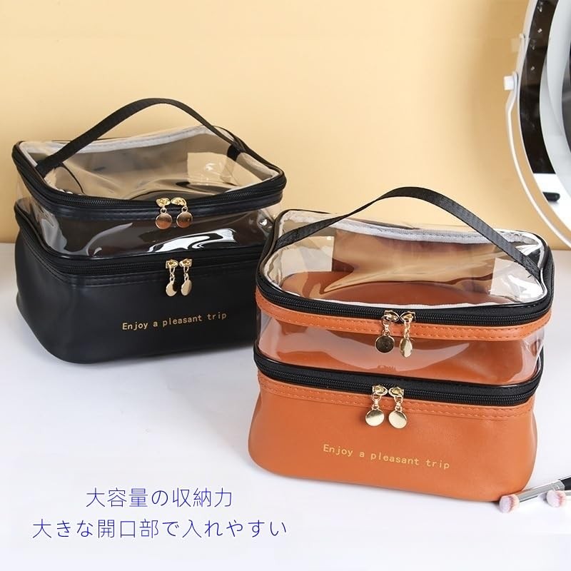 Aylashine Makeup Pouch Storage Pouch Large Capacity Multifunctional Travel Cosmetic