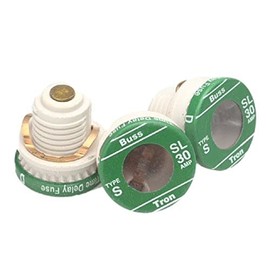 Bussmann BP/SL-30 SL Plug Fuse, Pack of 1, No Color