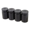 TOMALL Tire Valve Stem Caps Black Bullet Shell for Motorcycles