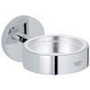 Essentials Holder For Glass, Soap Dish Or Soap Dispenser