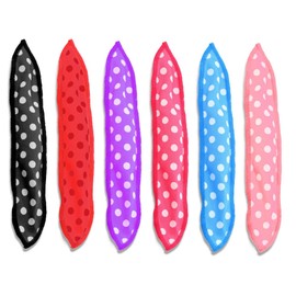 6 Pcs Hair Curlers No Heat Durable Flexible Foam Sponge Hair Curlers DIY Sponge Hair Styling Rollers Tools for Women Girls