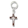 Joseph's Workshop Saint Benedict Brown Cross Keychain – Classic Benedictine