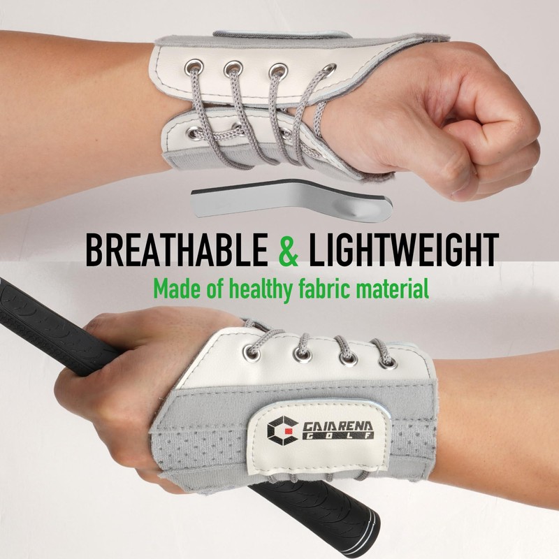 GAIARENA Golf Wrist Brace Wrist Hinge Swing Aid, Efficient Golf