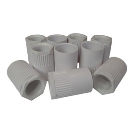 20mm PVC Female Conduit Adaptor White – Pack of 10