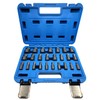 JEUCLEL 25PCS Multi-Spline Screw Extractor Set, 3/8" Inch Adaptor Easy