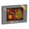 puzzleYOU: 500 Piece Christmas Fireplace - Christmas Puzzle Collection