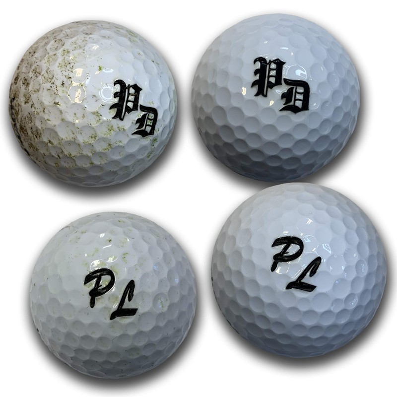 Golf Ball with Engraving Initials for Golf Players, Laser Engraving