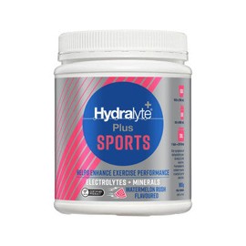 Hydralyte Plus Sports Watermelon Rush Flavoured Powder 900g