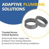 50Pcs GUOFIS 1Inch PEX Copper Ring,Pro Pex Crimp Copper Rings