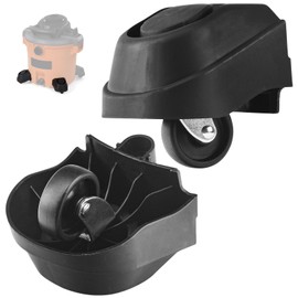 2 Pack 12388 Foot Caster & 12293 Caster Kit Compatible with Rid-GID 6 & 16 Gal Wet/Dry Vac Casters Wheels for Plate-Casters - Suitable for Part 20-Gallon Rigid Vacuum
