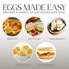 COOK WITH COLOR 350W Electric Double Layer Egg Cooker -