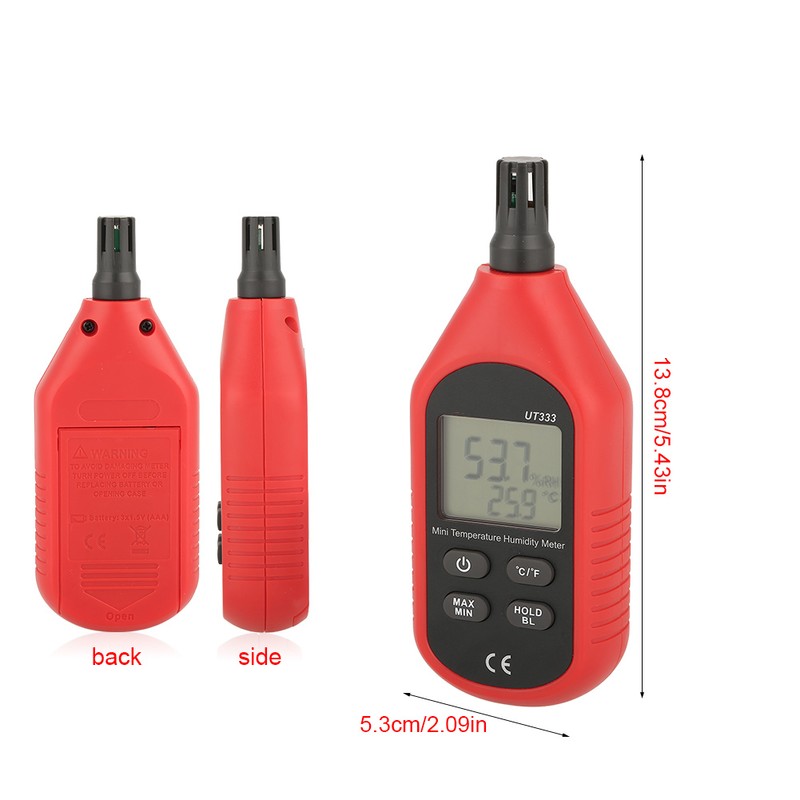 Uni T UT333 Mini LCD Digital Thermometer Air Temperature and