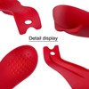 MSY BIGSUNNY Silicone Spoon Rests, Cooking Utensils Holder for Kitchen