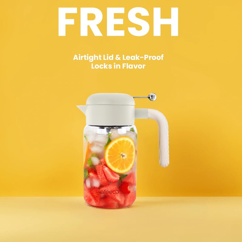 LAFEECA Iced Tea Maker and Infuser - Large Jug with