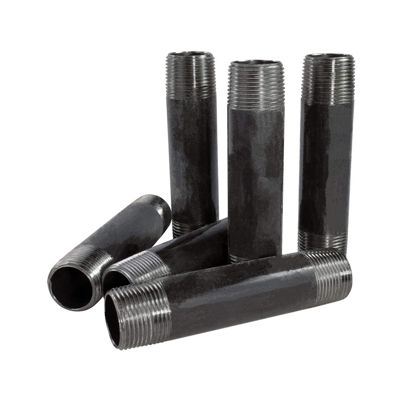 Supply Giant 1200NPBA Malleable Black Pipe Assortment Kit, 60 Pipes