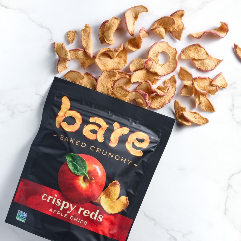 Bare Baked Crunchy, Apples Fuji & Reds, 0.53 Ounce (Pack