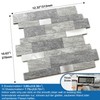 MOFIT Backsplash Tile for Kitchen Peel and Stick Stone Matte