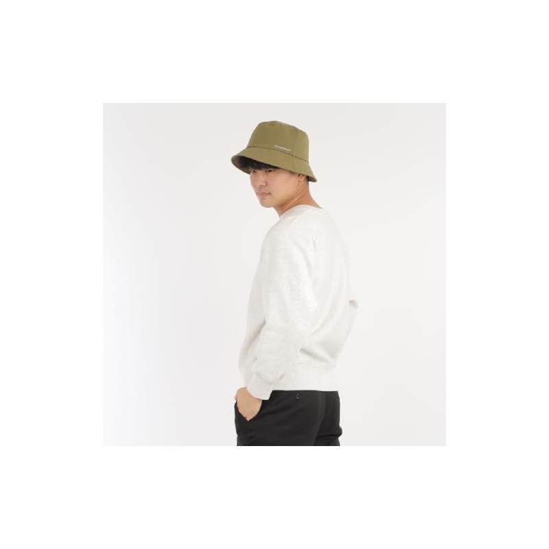 [Document] Waterproof Hat, Reflective Print, Rain Hat, Men's, Khaki, Free