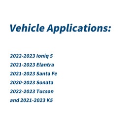 Screw Rhino Cabin HEPA Air Filter is compatible with the 2022-2023 Ioniq 5,2021-2023 Elantra, 2021-2023 Santa Fe, 2020-2023 Sonata, 2022-2023 Tucson, 2021-2023 K5.