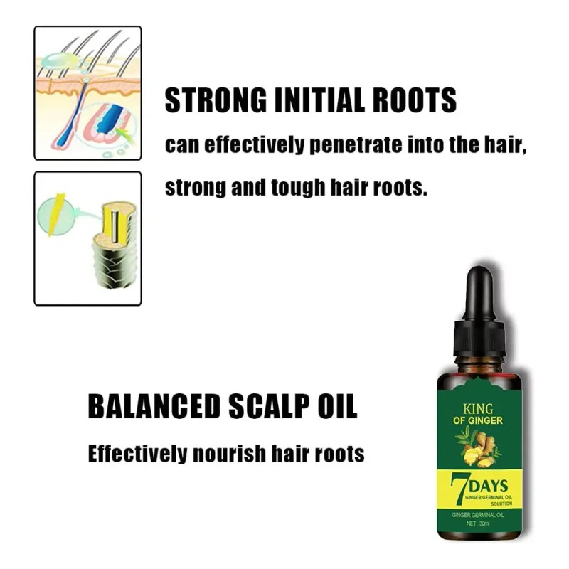 Sérum Para El Crecimiento Del Cabello, 1 Dosis De Aceite
