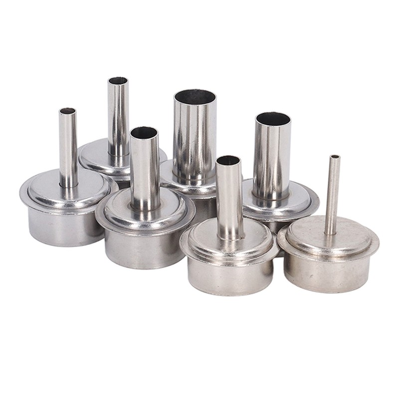 7 Pcs Hot Air Gun Nozzle Straight Heat Gun Tips