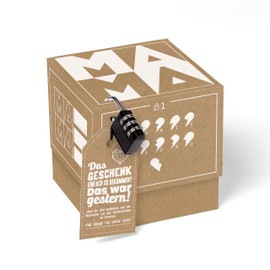 SURPRISA Gift box, puzzle box for gifts and vouchers for Mother's Day, birthday, to make your mum a very special joy