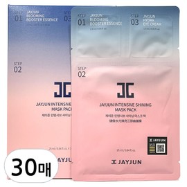 Jayjun Intensive Shining Mask Pack, 10-pack, 3 packs / 제이준 인텐시브 샤이닝 마스크팩, 10개입, 3개