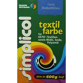 Brauns-Heitmann Simplicol Textile Paint 3 x 25 g Cobalt Blue
