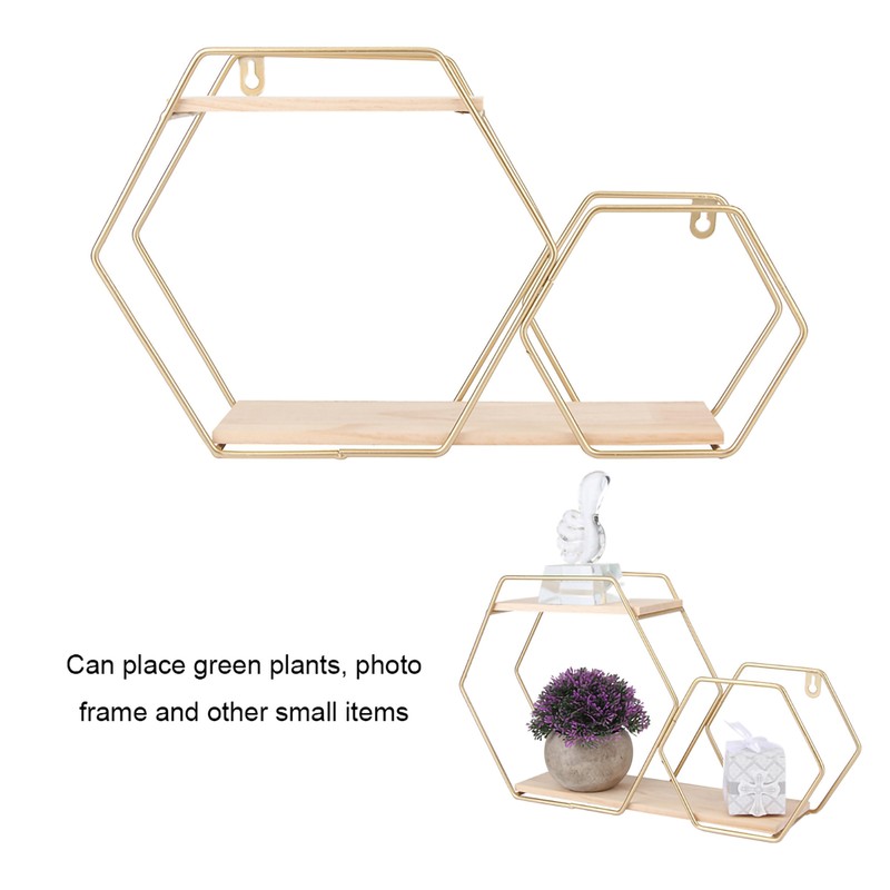 Wall Mounted No Punch Shelves Display Storage Rack Home Office