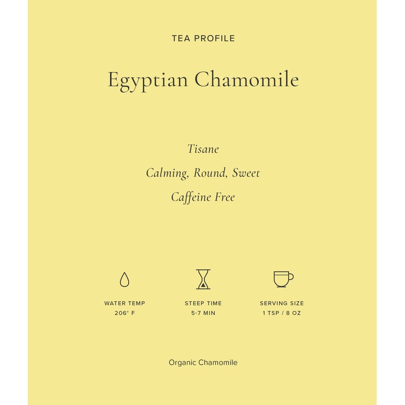 Art of Tea | Organic Egyptian Chamomile Tea Bags (Naturally
