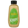 KOOPS' Horseradish Mustard Sauce 12oz Bold Flavor Condiment Squeeze Bottle