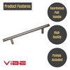 VIBE 19mm Guardsman Pull Handle 400mm (300mm Centre) on Satin