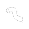 SUBARU OEM 45161SA010 Radiator Coolant Hose/Upper Radiator Hose