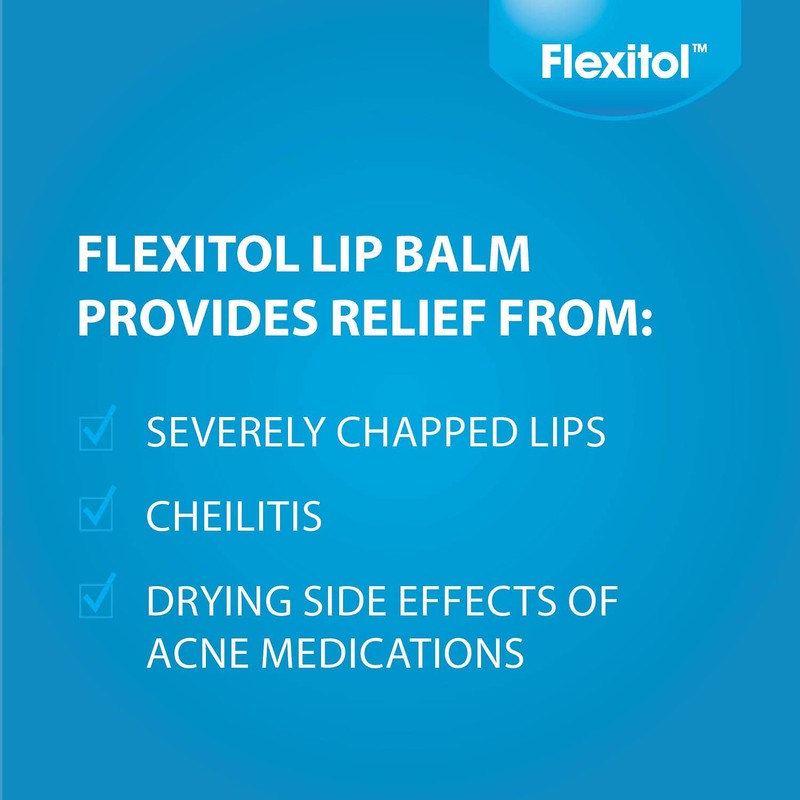 Flexitol Lip Balm - Mint - Best Balm for Dry