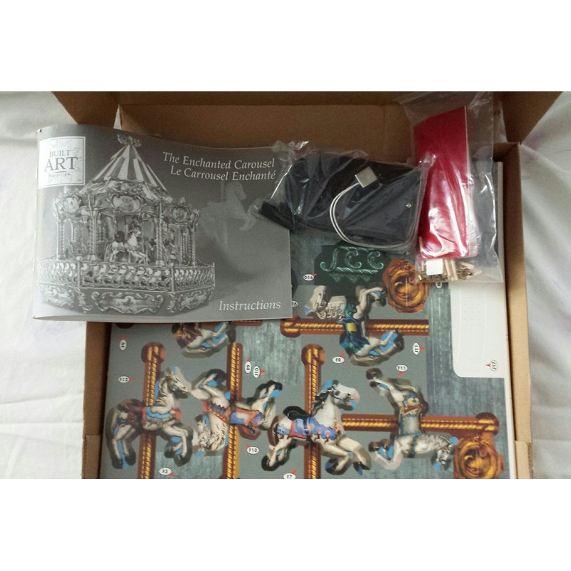 Carousel the Enchanted Carousel KIT By Built Art Collection