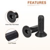 DTGN 5/16-18x1" Flat Head Socket Cap Screws, 30 Pack Hex