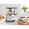 KitchenAid KFC3516CU 3.5 Cup Mini Food Processor (Contour Silver) Speeds