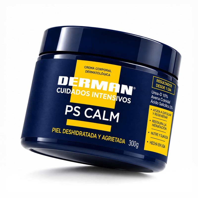 Derman PS Calm Crema Corporal Urea-D 10 Ácido Salicílico 300