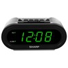 Sharp Digital Alarm with AccuSet - Automatic Smart Clock, Never