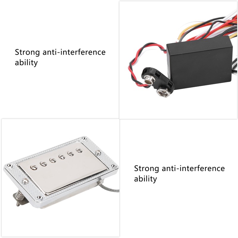 Humbucker Pickup Active Electronic Circuit Battery Box Set for GIBSON/LP