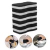 NOLITOY Scrub Black Kitchen Sponge Pads 2 Sides Dishwashing Sponge