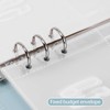 ZONJIE Ring Binder Set, 100 Envelopes Saving Challenge, Money Saving